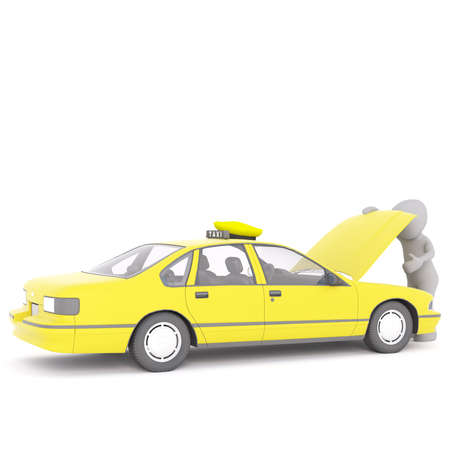 Brandi From Rock Of Love Hot Blonde On Taxi Cab Bonnet